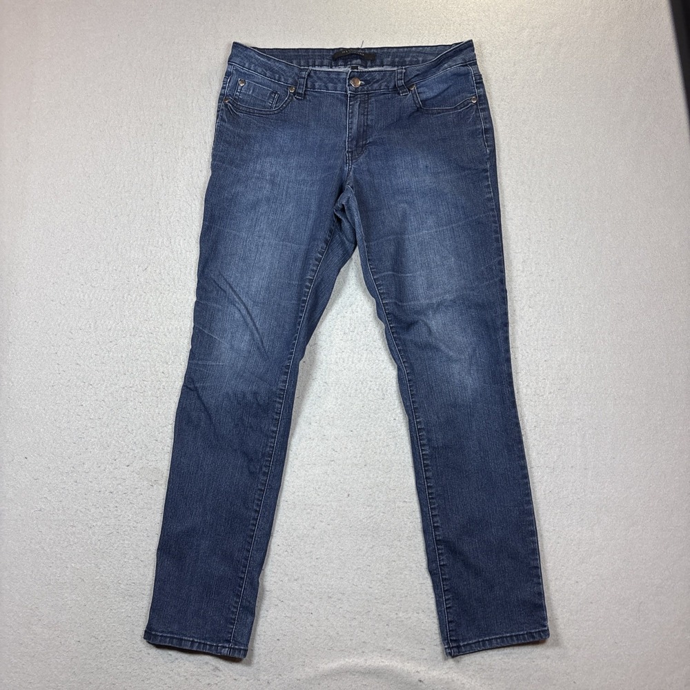 Max Studio Mid Rise Skinny‎ Jeans Size 12 Women